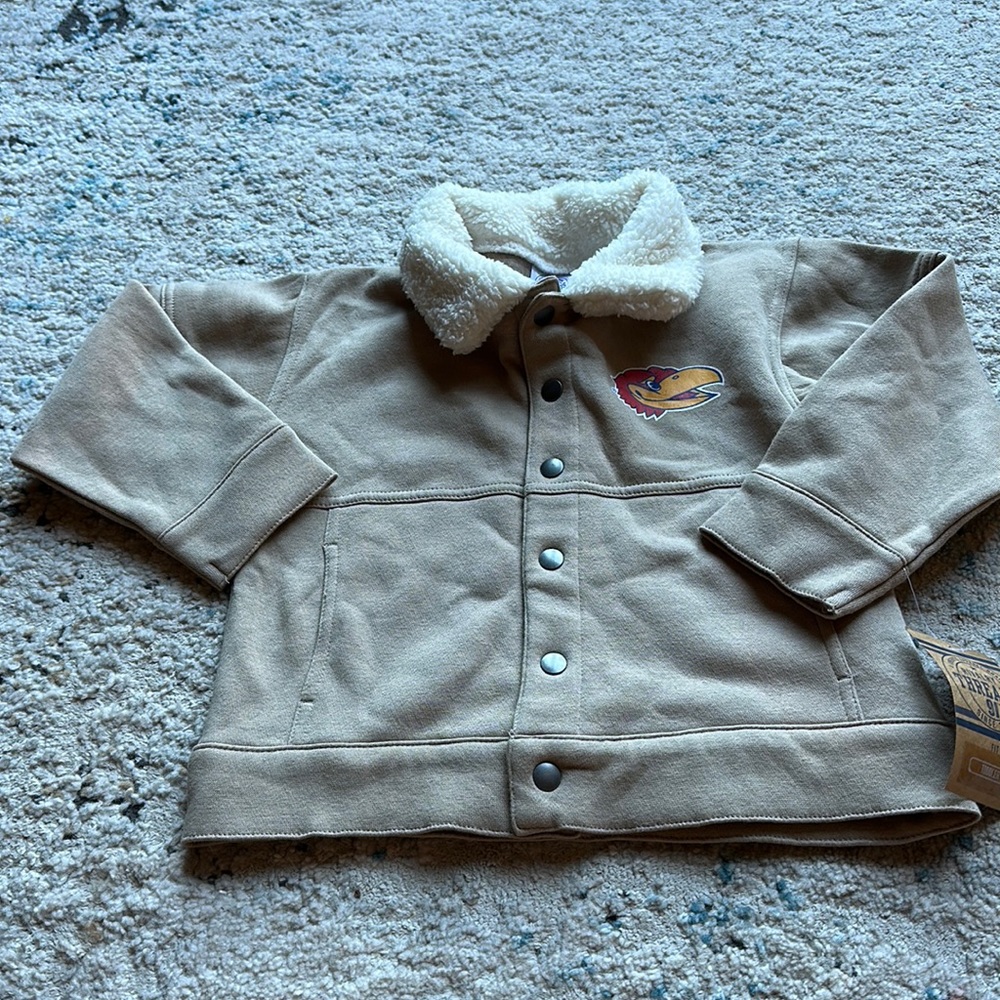 Kansas Jayhawks jacket Size 4T